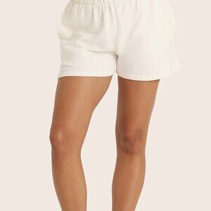 SET Active LIGHTWEIGHT SWEATS CLASSIC VINTAGE SWEAT SHORTS - BLANC Size SBlanc /